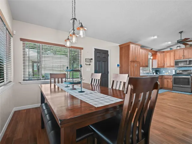 Dinning Area and Kitchen