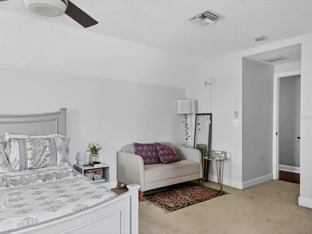 Spacious Room over the Garage
