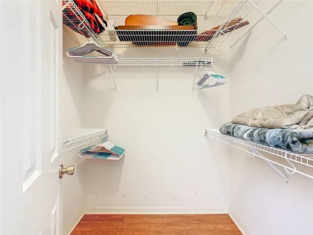 Primary Bathroom Walk-in Closet