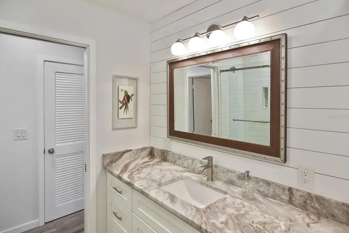 Secondary bathroom