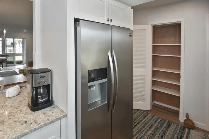 New pantry for extra storage