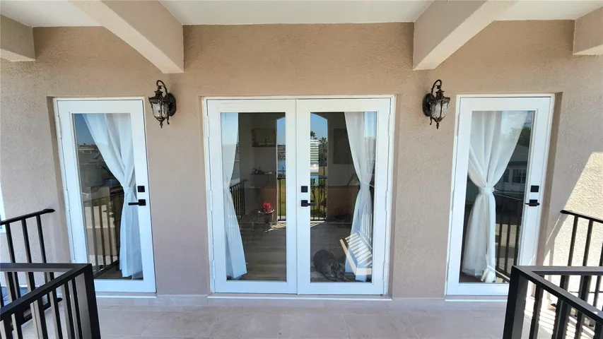 Third floor balcony