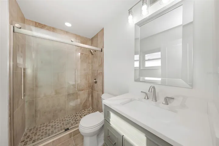 Primary bathroom.