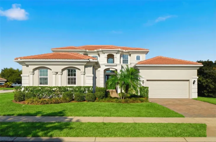 West Exposure of beautifully built Toll Brothers Home