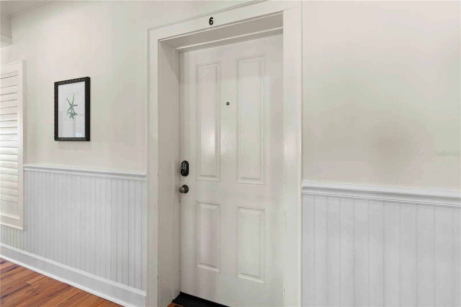 ENTRANCE DOOR FROM THE 2ND FLOOR