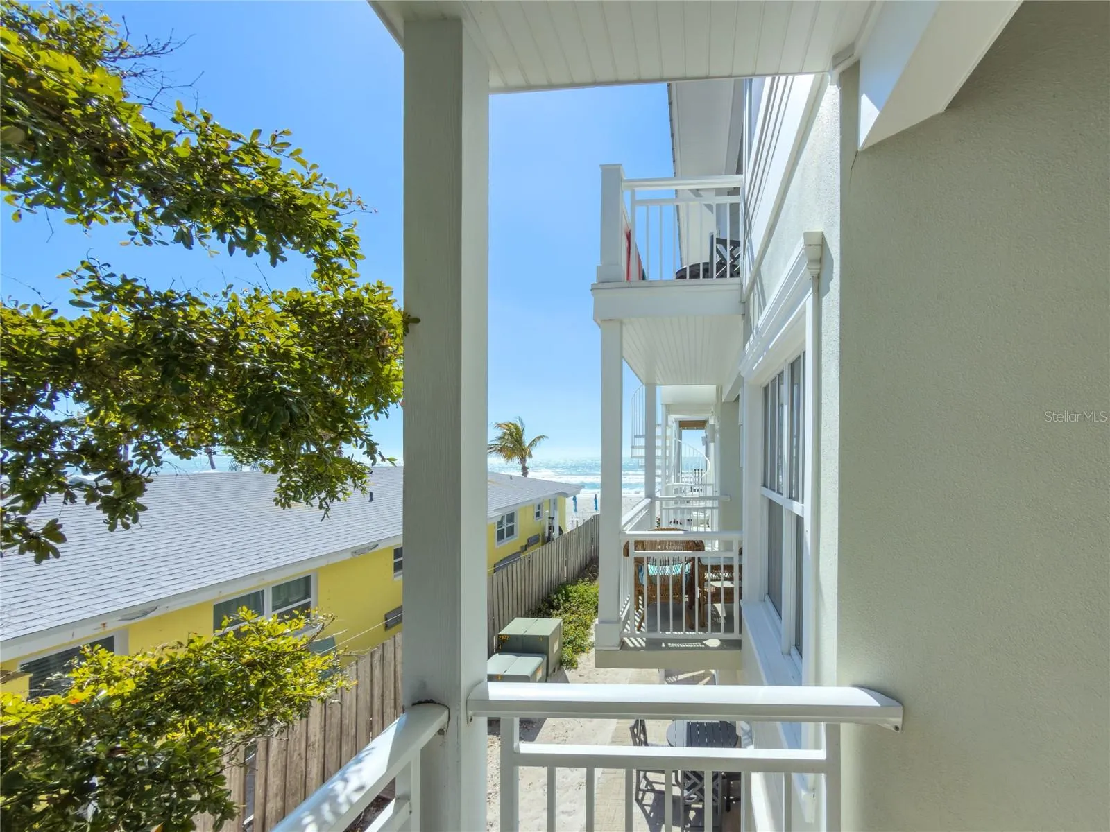 PRIMARY BALCONY WITH OCEAN VIEW