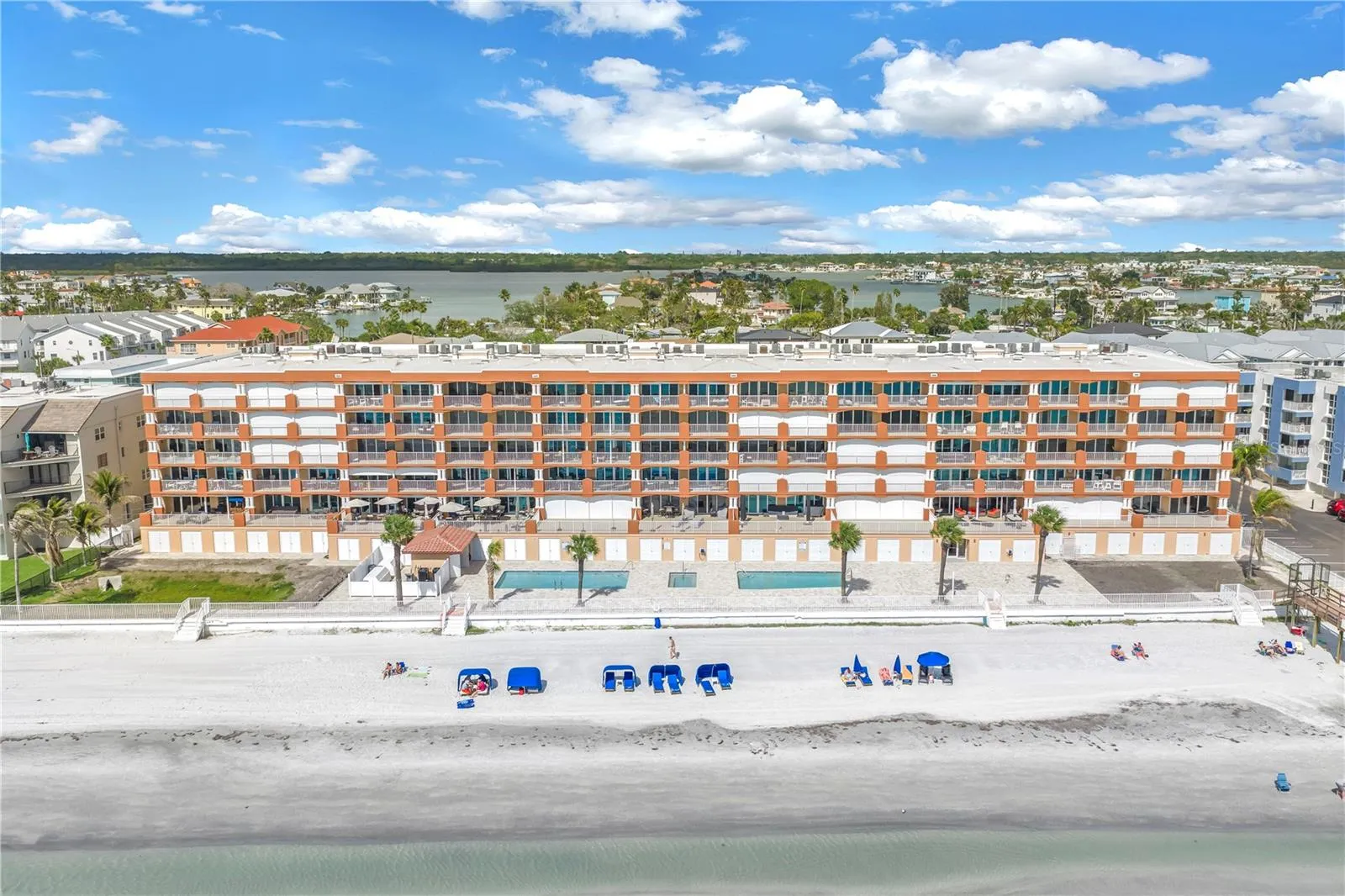 Recently completed TWO POOLS AND HOT TUB renovation at La Contessa! - the rest of the exterior renovation (turf, bathrooms, outdoor grill stations) is nearing completion as well!
