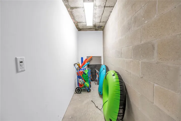 Storage closet right off the elevator, shared with other unit on this landing