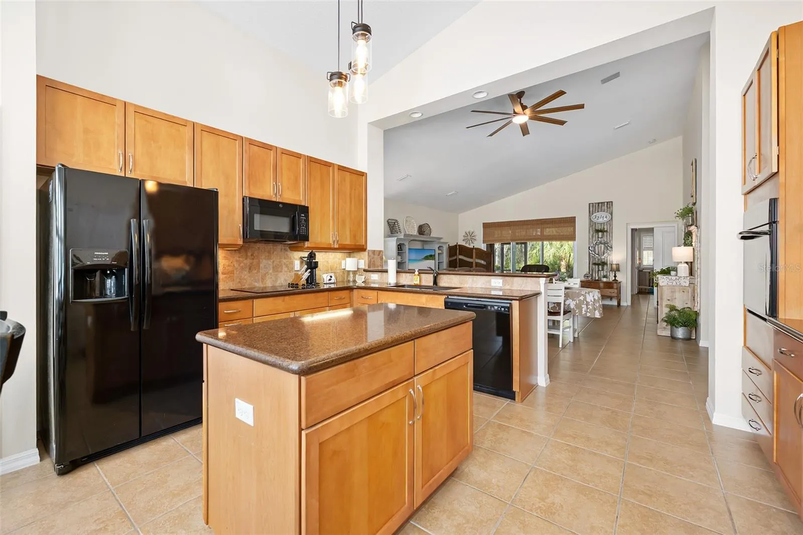 Tile flooring