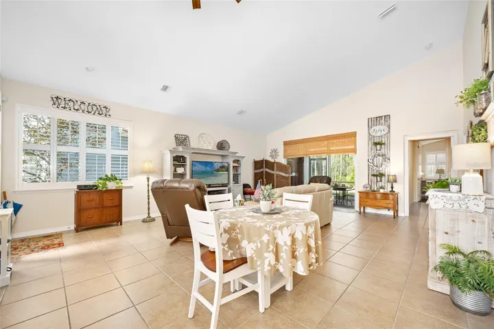 Dining area