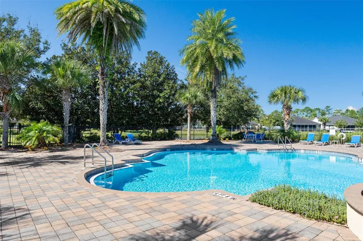 Beautiful paver deck