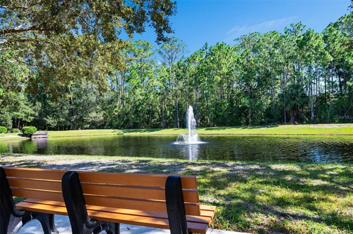 Benches throughout neighborhood