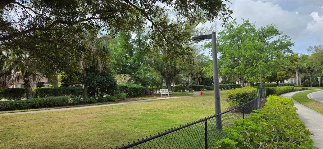 community fenced dog park