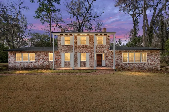 Dusk time view of Home