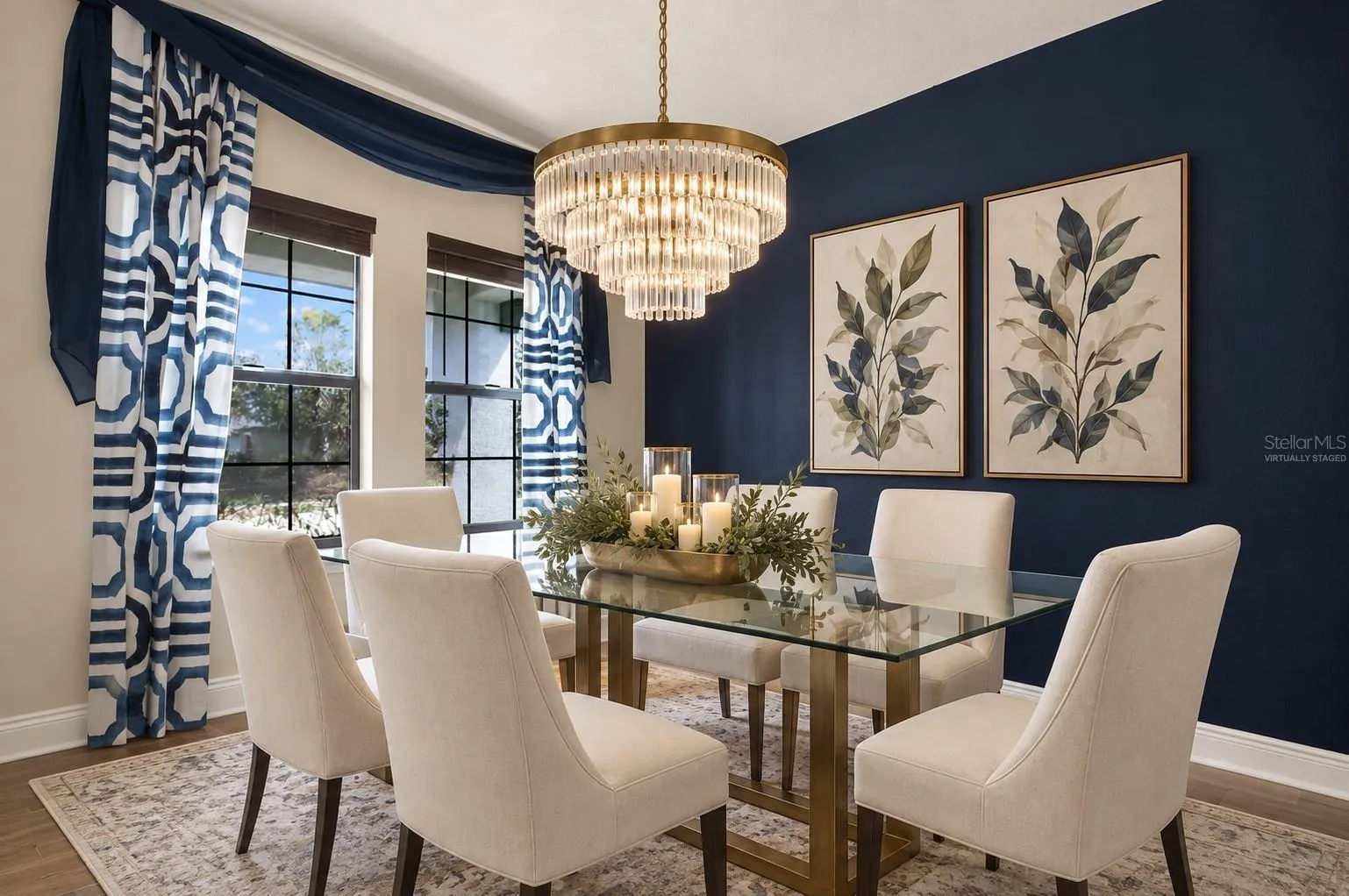 Virtually Staged - Dining Room Design Option