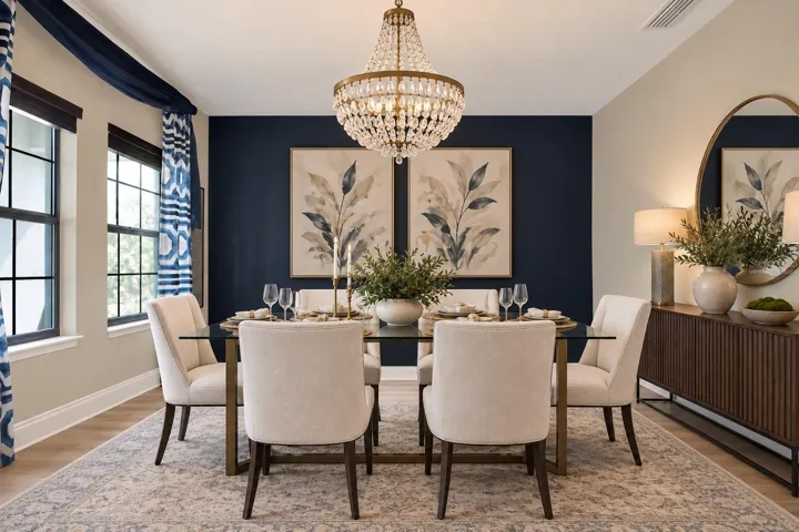 Virtually Staged - Dining Room Design Option