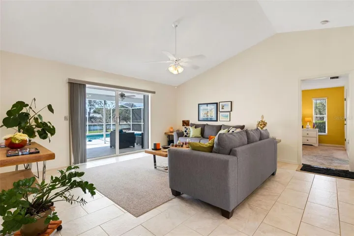 Entry into living room