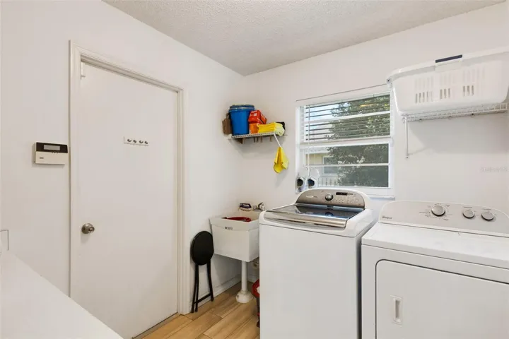 Laundry room will include the dryer only.