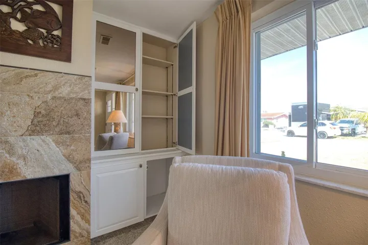 Built in storage