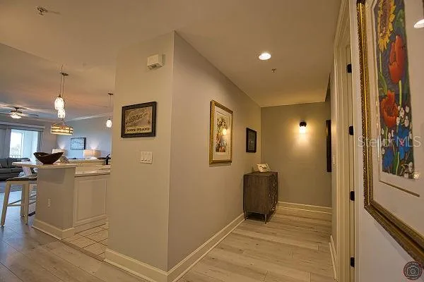 Hallway-kitchen area