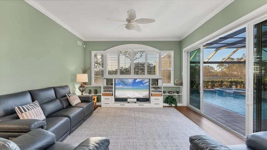 Spacious living areas.