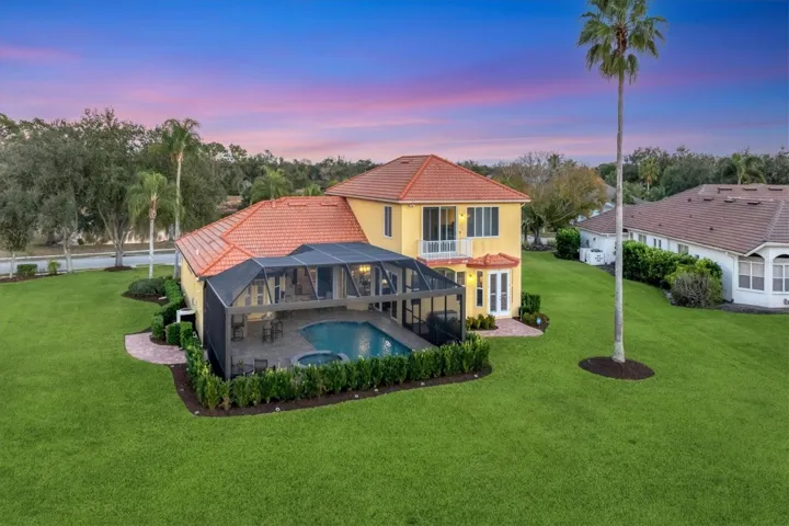 Positioned on the 17th fairway, a larger lot, remodeled interior and impact protection, this River Club golf course home represents a rare opportunity in today's market!