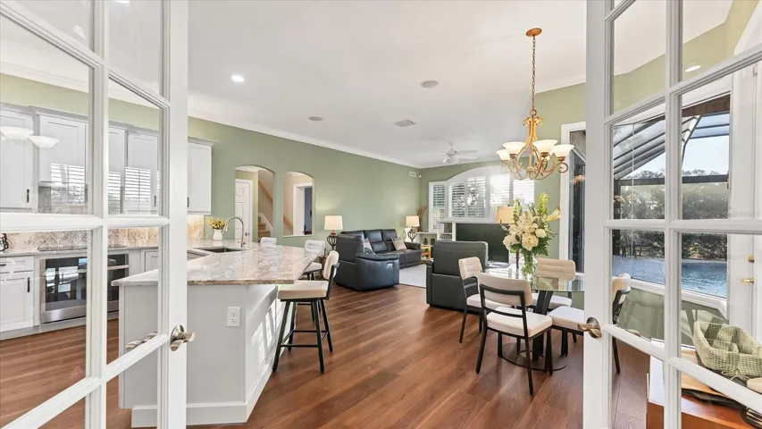 Open layout. Upgraded luxury vinyl plank flooring. Stunning views that bring the outdoors in.