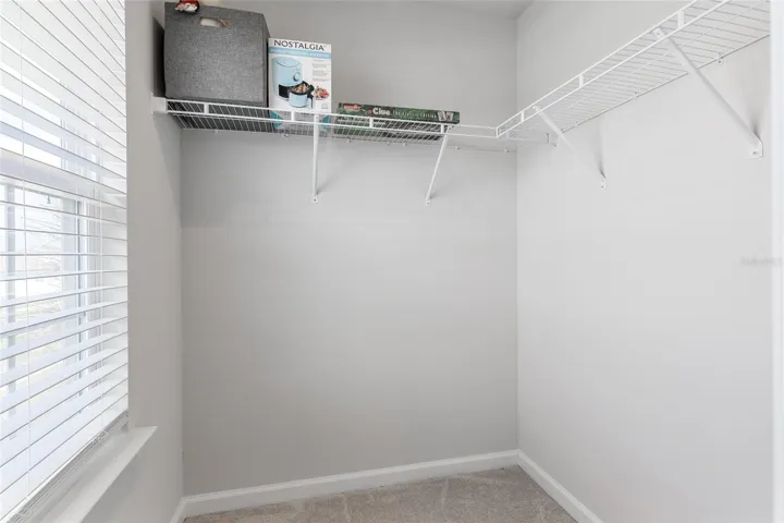 Closet in loft