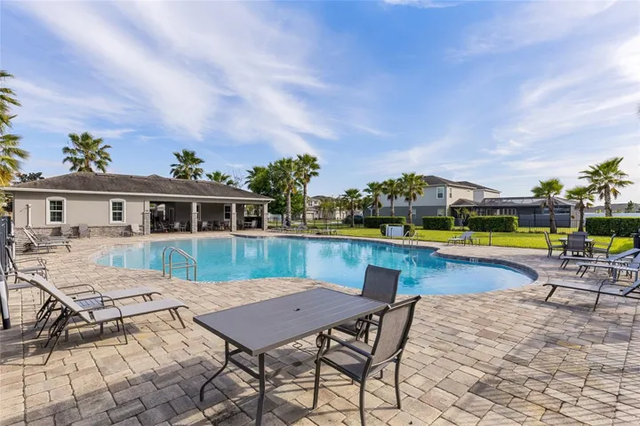 Community pool area