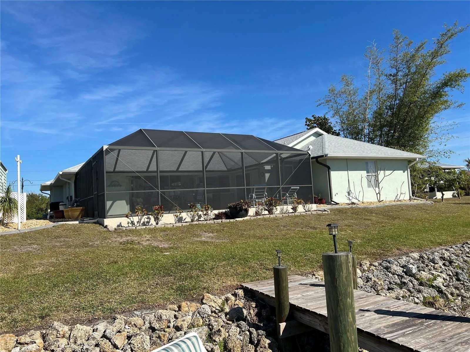 Rear View of Home