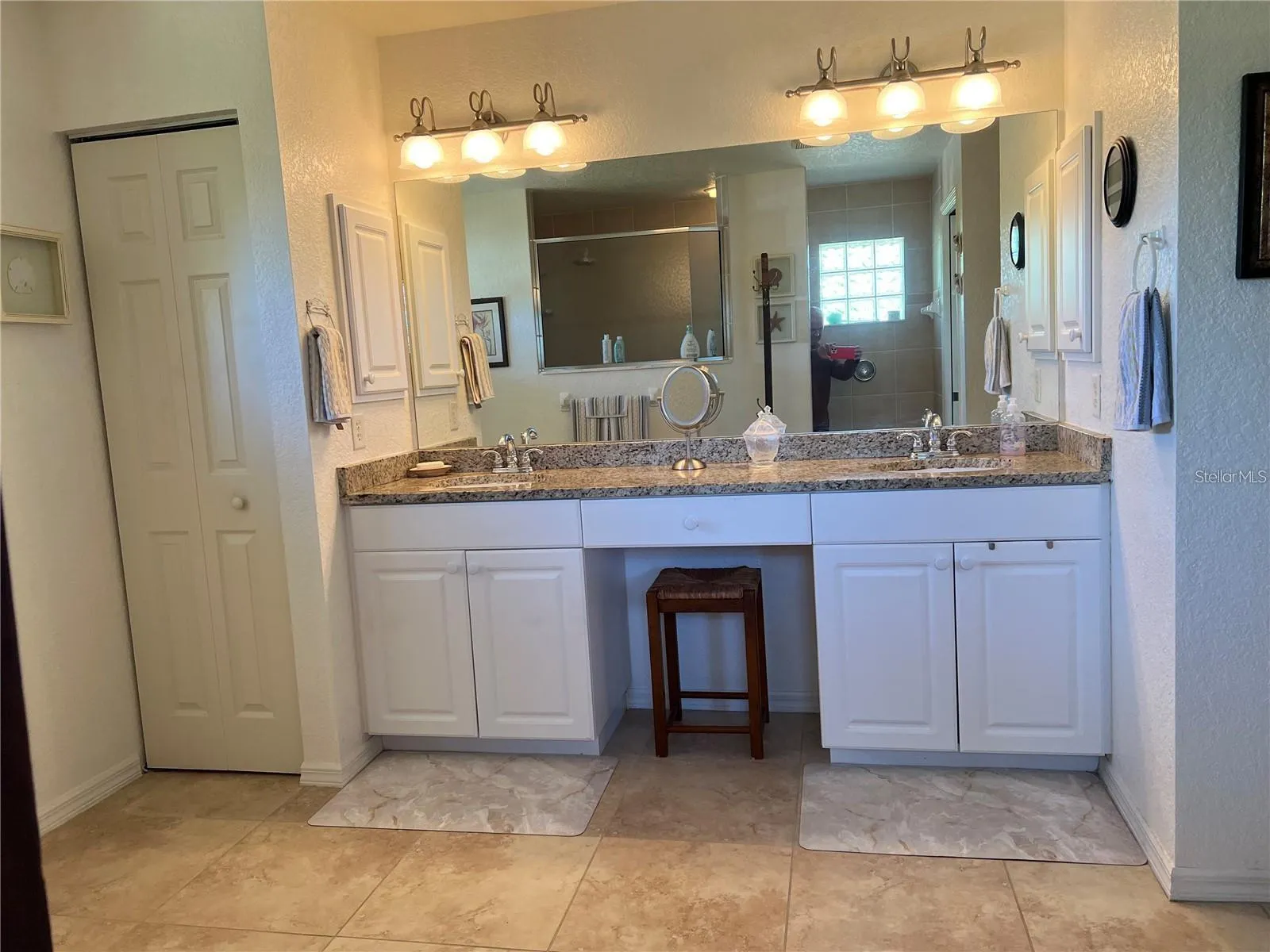 Primary Bathroom Double Vanity