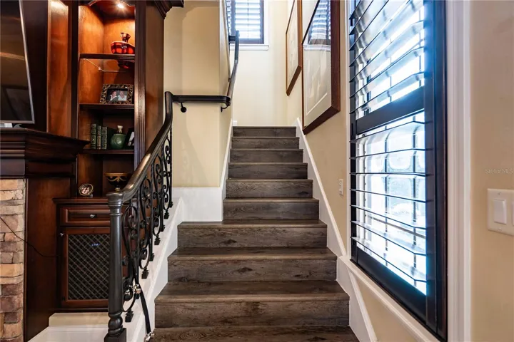 Stairs to Second Floor