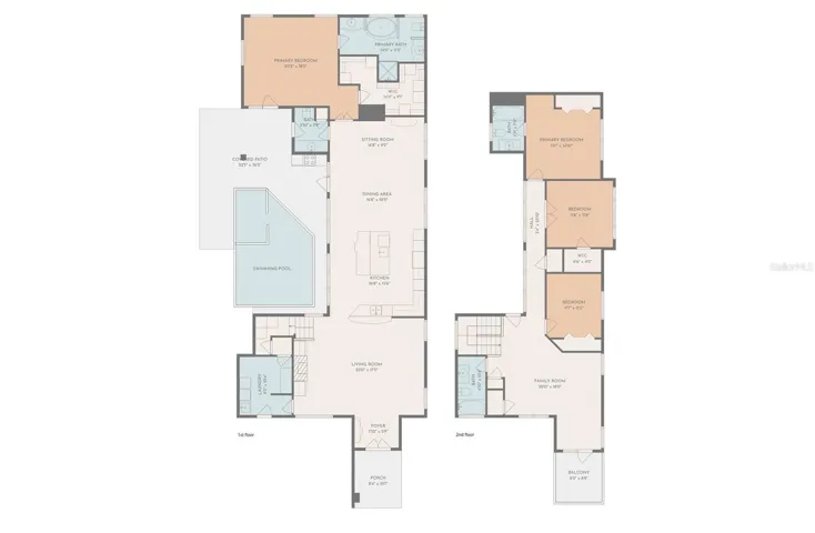 Upper & Lower Level FootPrint