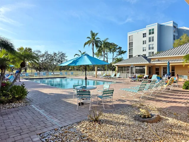Community Pool Area and Hot tub/Spa