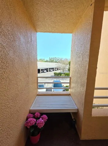 View Looking out the Front Door
