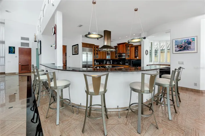 Breakfast bar
