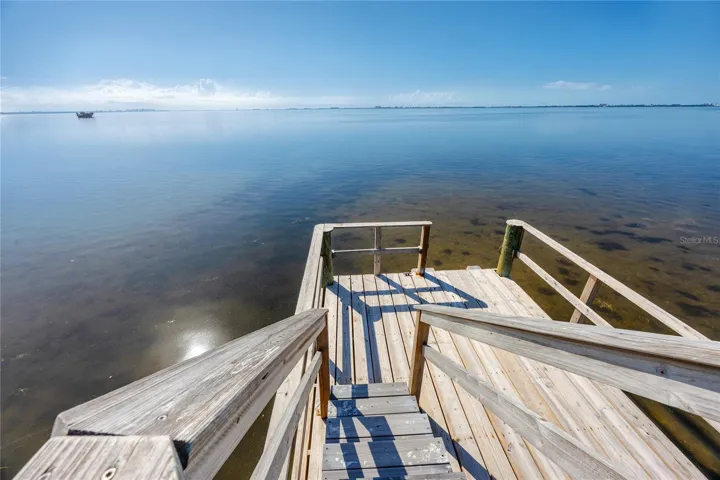 End of dock