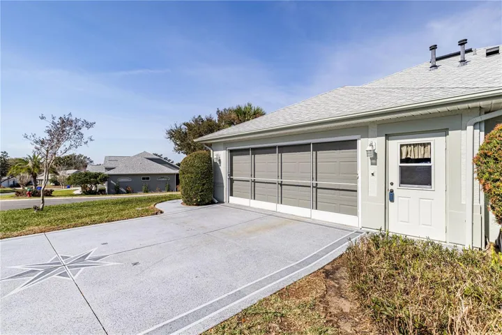 Side entry garage