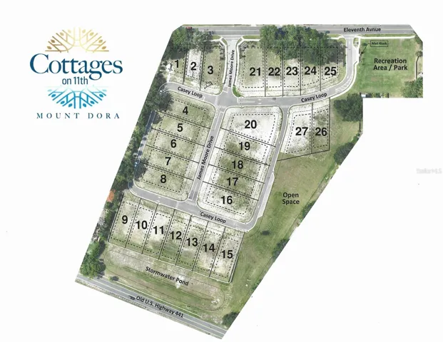 Aerial site plan