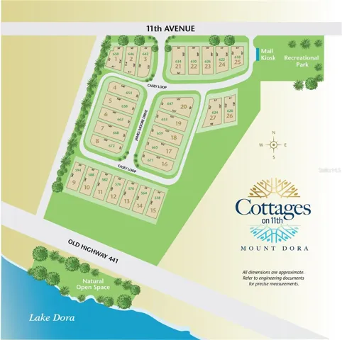 Detailed site plan