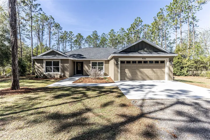 Front view of home