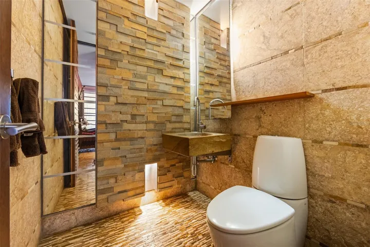 Powder bathroom