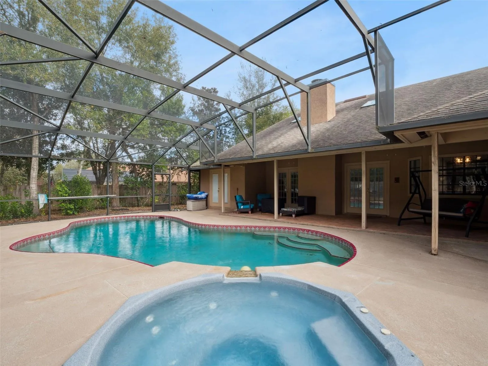 Perfectly sized pool