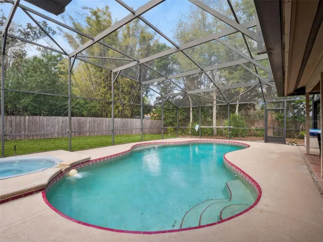 Perfectly sized pool