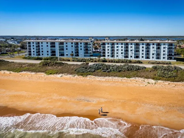 Seabridge North oceanfront building located directly on Ocean Shore Blvd.