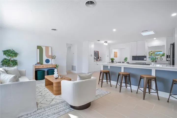 Living Room to Kitchen View