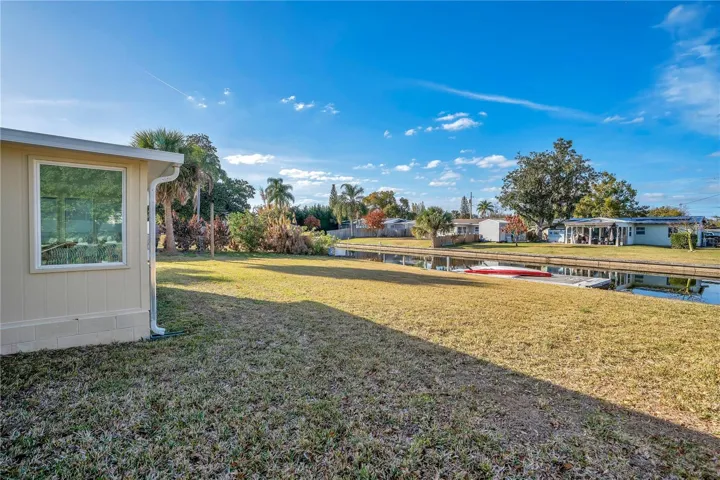 Backyard & Canal View