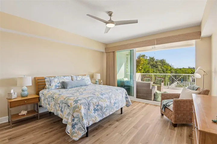 Master Bedroom with direct Terrace access.