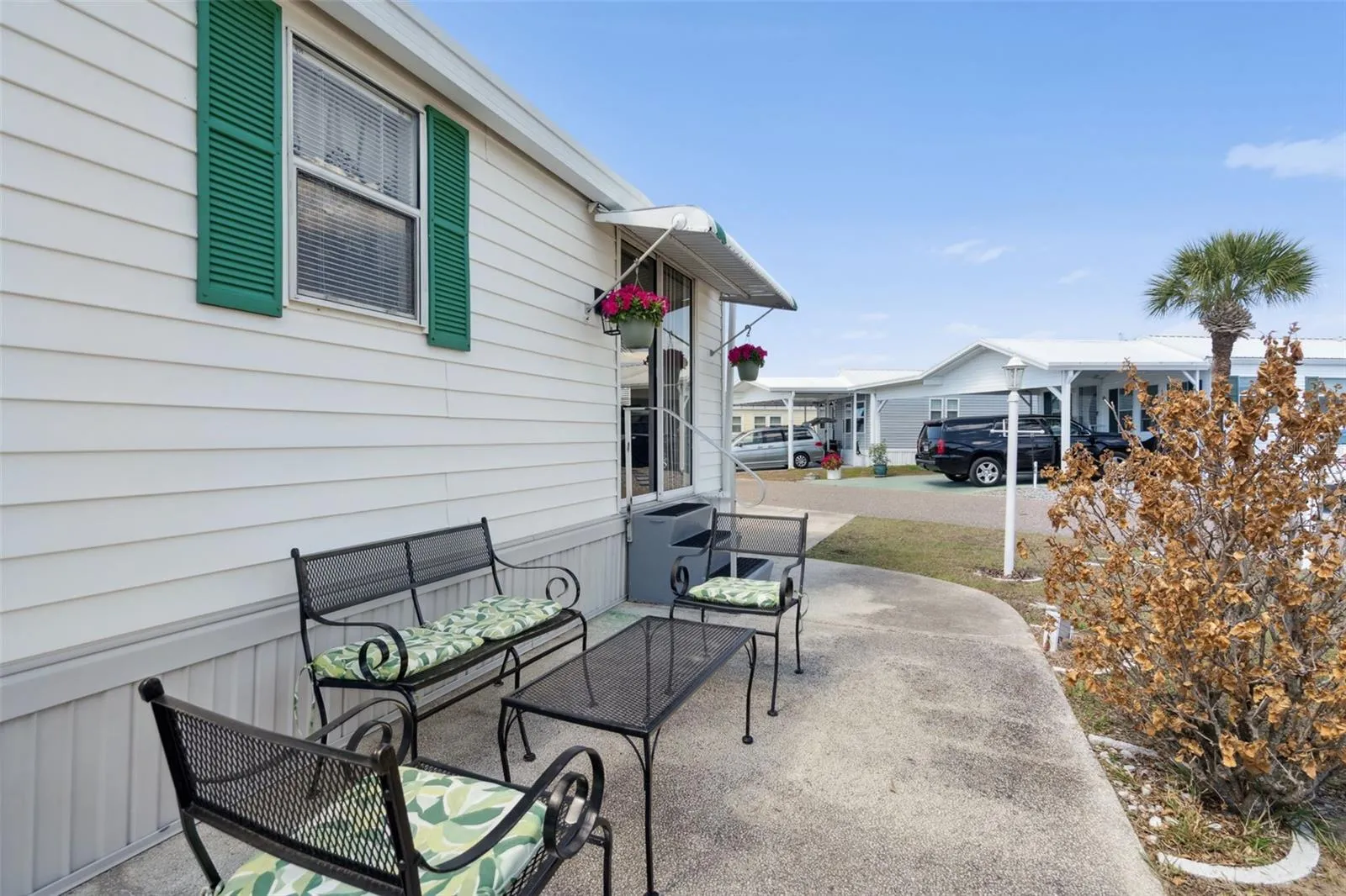 Outside patio