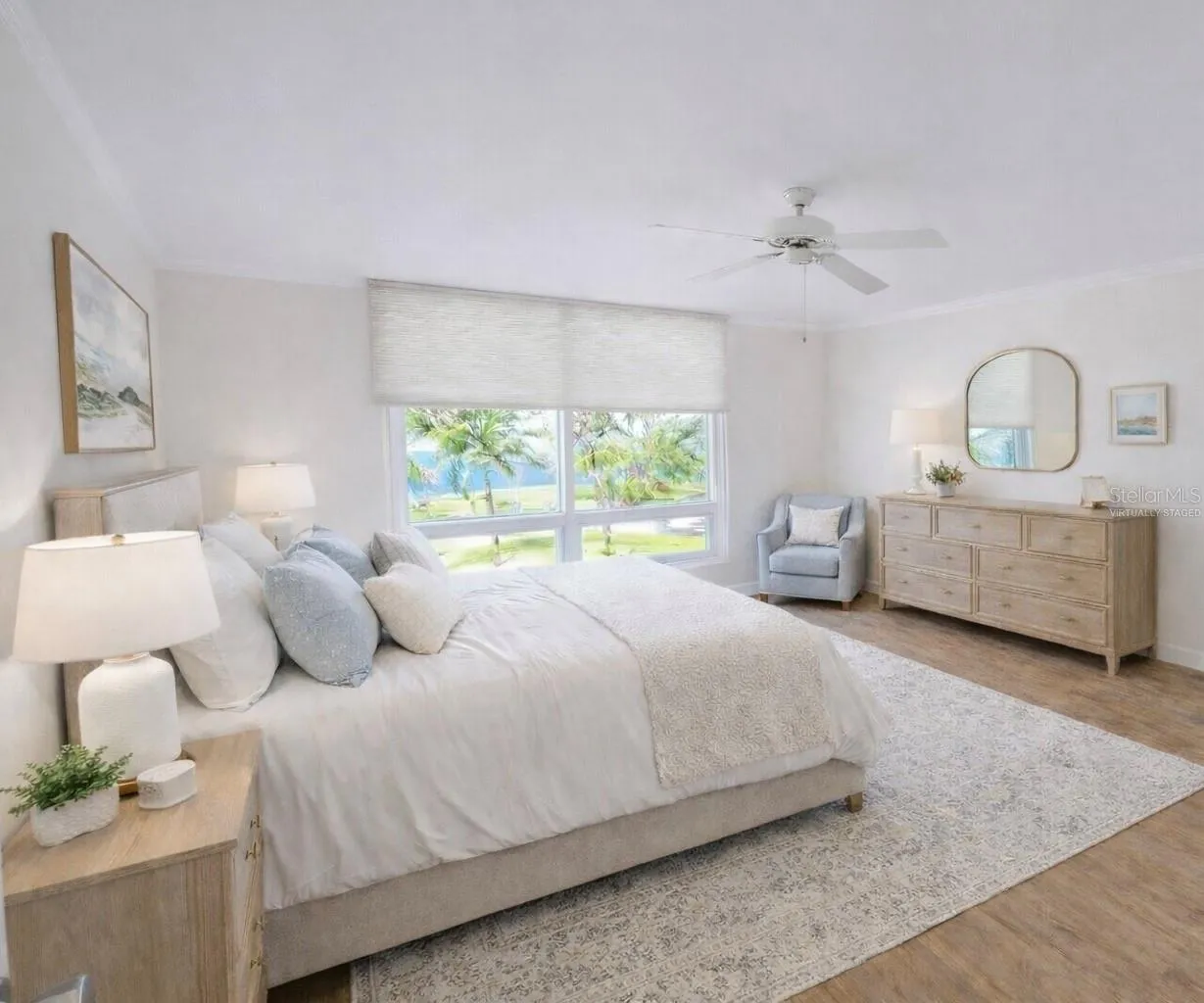 VIRTUALLY STAGED PRIMARY BEDROOM